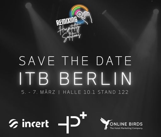 Vorschau Bild von Ankündigung ITB 2024 - INCERT, Onlinebirds
Hotelpartner
