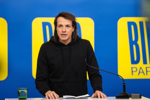 Dr. Dominik Wlazny, Vorsitzender der Bierpartei