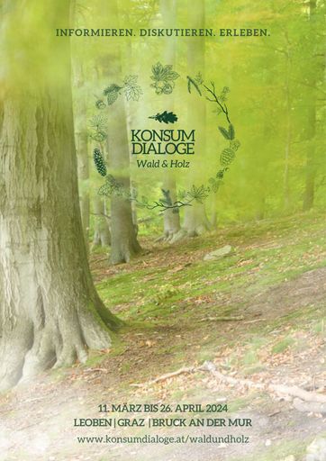 Vorschau Bild von Plakat zu den "Österreichischen Konsumdialoge: Wald
& Holz"