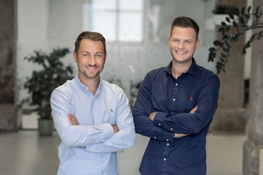 Vorschau Bild von Michael Raberger und Bernhard Aichinger, geschäftsführende
Gesellschafter der E-CONOMIX Group