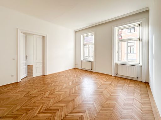Vorschau Bild von Attraktive Eigentumswohnungen, darunter charmante
Dachgeschoßwohnungen mit Dachterrassen, sind ab 225.000,- EUR in der
Hernalser Hauptstraße 49 erhältlich.