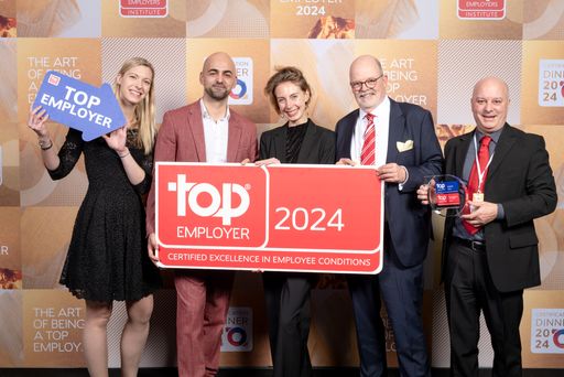 Das Finanzinstitut wurde auch 2024 vom renommierten Top Employers
Institute als herausragender Arbeitgeber in Österreich
ausgezeichnet.