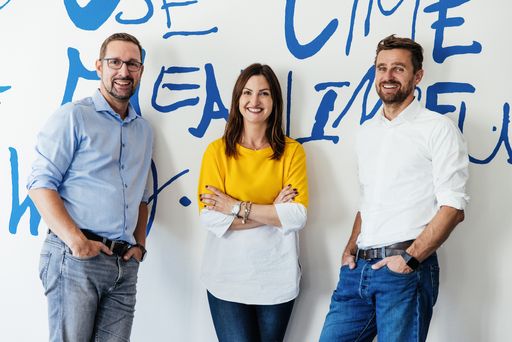 Vorschau Bild von Aktuelles Management-Team: v.l.n.r. Michael
Hermann, Tanja Pichlbauer und Bernd Pichlbauer