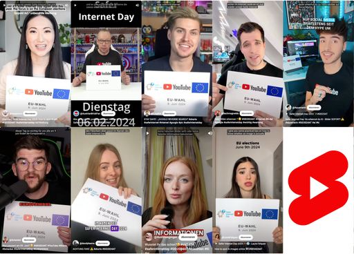  EU-Wahl: Tipps zur Online-Sicherheit von YouTubern
und Google