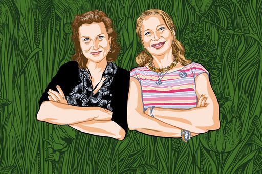 Vorschau Bild von Ganymed-Erfinderin Jacqueline Kornmüller & weltbekannte
Illustratorin Kat Menschik veröffentlichen am 8. Februar 2024 die
Novelle "Das Haus verlassen" im Galiani Verlag Berlin.