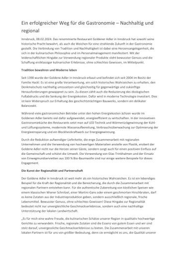 Vorschau Bild von Pressemitteilung als PDF downloaden