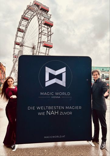 Vorschau Bild von Anca und Lucca Lucian eröffnen ab Sommer 2024 am
Riesenradplatz die Magic World Vienna