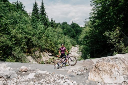  Offroad mit dem Gravelbike unterwegs