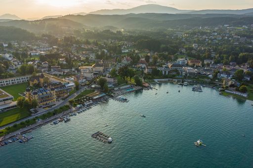 Vorschau Bild von Wunderschöner Blick auf Velden - die Westbucht des
Wörthersees