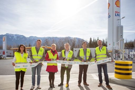 Vorschau Bild von Eröffnung (Bio) LNG Tankstelle Walserberg