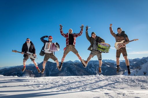 Mountain Crew wird am 17. März in Bad
Kleinkirchheim die Musi-Familie begeistern