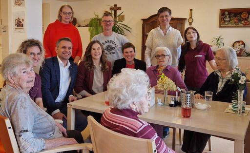  FSJ-Pressefoto Medientermin im Seniorenheim Franziskusschwestern
in Linz
