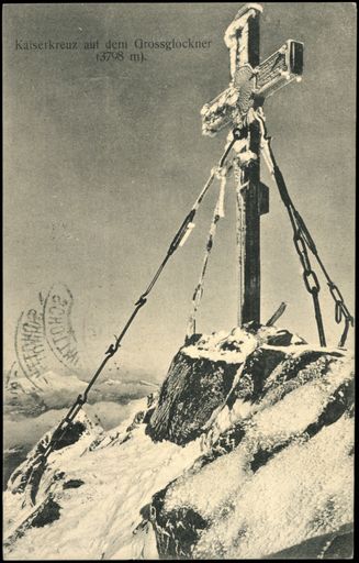  Großglockner Gipfelkreuz von 1906