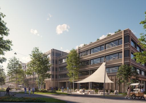 Außenvisualisierung Timber Factory