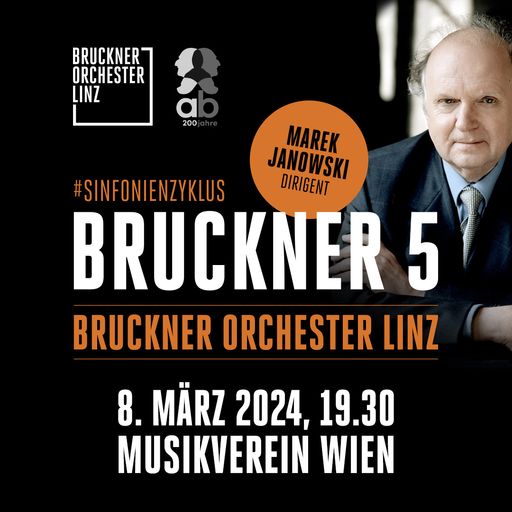 Vorschau Bild von Ankündigung - Anton Bruckners 5. Sinfonie im Wiener
Musikverein