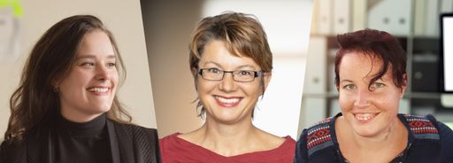 Vorschau Bild von Verena Riegler, Walburga Fröhlich und Alexandra
Fiala (v.l.n.r.)