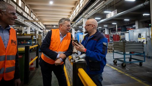 Vorschau Bild von Betriebsbesuch bei der Austria Email AG / Produktion