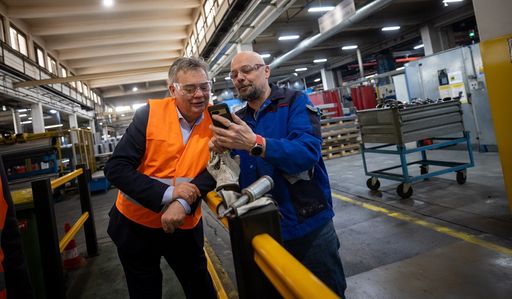 Vorschau Bild von Betriebsbesuch bei Austria Email AG / Produktion