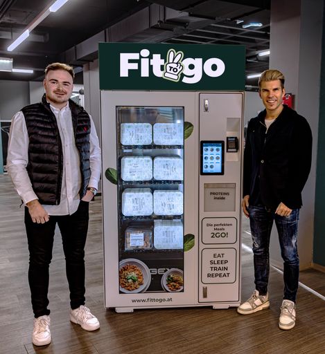 Vorschau Bild von Investor Florian Gschwandtner + Gründer Julian
Kolar + Automat