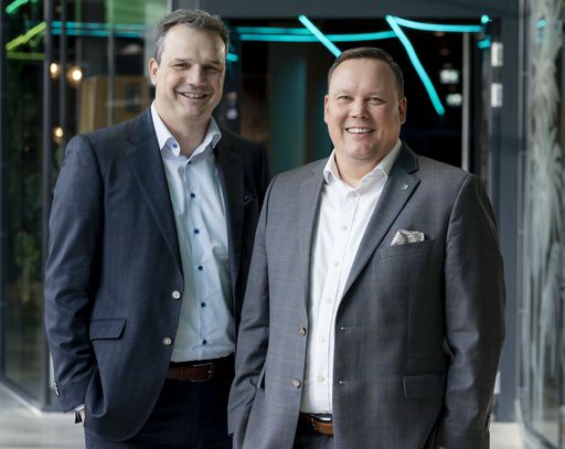  Markus Spellmeyer, CSO Merkur Versicherung; Markus Brunold CEO
BSI (v.r.)