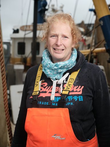 MSC-zertifizierte Krabbenfischerin Liesbeth de Haan / Die
Verwendung dieses Bildes für redaktionelle Zwecke ist unter
Beachtung aller mitgeteilten Nutzungsbedingungen zulässig und dann
auch honorarfrei. Veröffentlichung ausschließlich mit
Bildrechte-Hinweis.