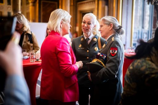 Vorschau Bild von Weltfrauentag mit Verteidigungsministerin Klaudia Tanner am 06.
März 2024 im Heeresgeschichtlichen Museum.