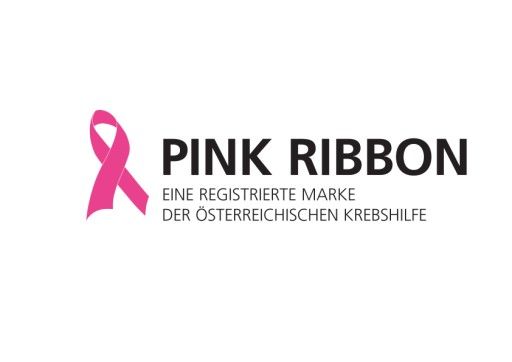 "Pink Ribbon" - eine registrierte Marke der Österreichischen Krebshilfe.