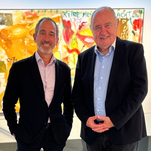 Mag. Georg Hofherr und Prof. Helmut Teschler