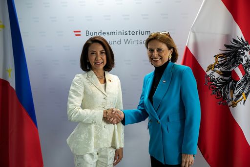 Tourismus-Staatssekretärin Kraus-Winkler empfing
philippinische Tourismusministerin Frasco in Wien