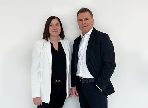1: Erich Steinreiber, CEO ISS Österreich und neuer
Geschäftsführer med-serv, und Daniela Mizerovsky, Head of Healthcare
ISS Österreich und neue Geschäftsführerin med-serv
