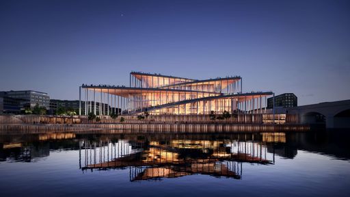 Visualisierung Moldau-Philharmonie Prag