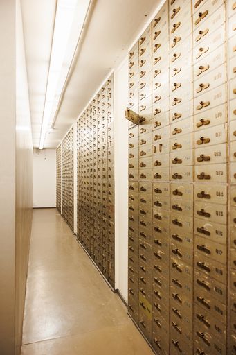 Vorschau Bild von Die Schließfachanlagen sind Teil der Führung