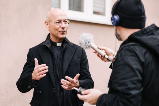  Toni Faber im Gespräch mit Wiener-Wohnen-Podcaster
Markus Egger