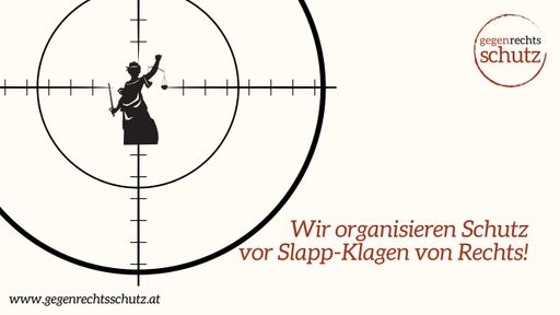 Vorschau Bild von Der "Gegenrechtsschutz" der Stiftung COMÚN hilft
bei Angriffen von Rechts - auch bei Einschüchterungsversuchen
mittels Klagen.
