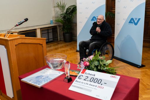 Vorschau Bild von AUVA-"Back to Life"-Award Wien für Christian
Göhring