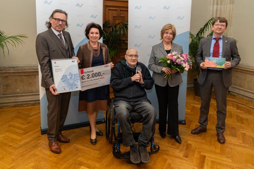  AUVA-"Back to Life"-Award Wien für Christian
Göhring