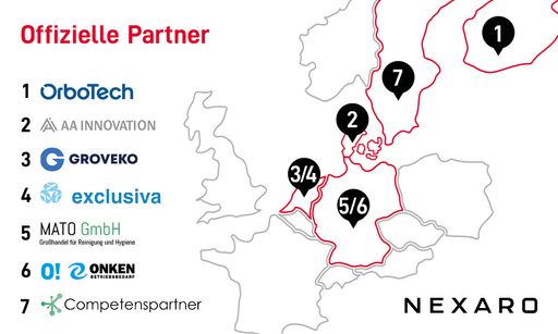 Nationale und internationale Handelspartner von Nexaro / Weiterer
Text über ots und www.presseportal.de/nr/165098 / Die Verwendung
dieses Bildes für redaktionelle Zwecke ist unter Beachtung aller
mitgeteilten Nutzungsbedingungen zulässig und dann auch honorarfrei.
Veröffentlichung ausschließlich mit Bildrechte-Hinweis.