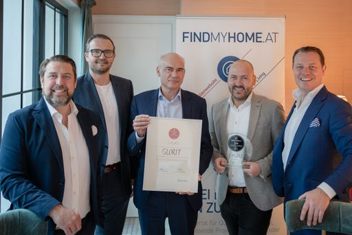 Vorschau Bild von FINDMYHOME.AT-Awards 2024: Bernd Gabel Hlawa, Björn
Lipski, Stefan Messar, Lukas Sattlegger, Benedikt Gabriel