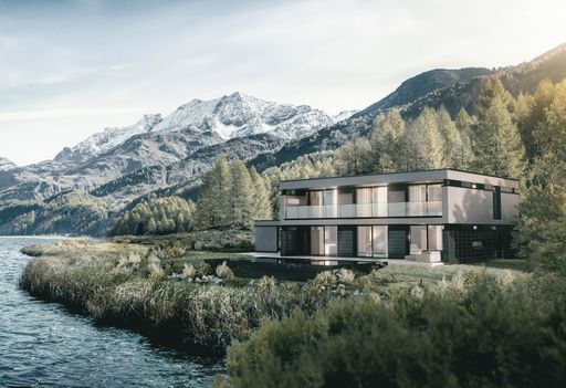 Vorschau Bild von Das erste GRIFFNER Floating House Design by Studio
F. A. Porsche wurde am Firmenstandort des Unternehmens in Griffen
enthüllt. In unterschiedlichen Ausführungen fertigt GRIFFNER das
Floating House in seinem Werk ab sofort auf Bestellung. Verkauft
werden soll es in exklusiver Auflage weltweit. Schlüsselfertig wird
das neue Floating House je nach Größe (ab 180 Quadratmetern),
Ausstattung und Bauort ab 6500 Euro pro Quadratmeter kosten.
Innerhalb von nur zwei Wochen steht der Rohbau, bezugsfertig ist das
Floating House in einem Zeitraum von fünf bis sieben Monaten.