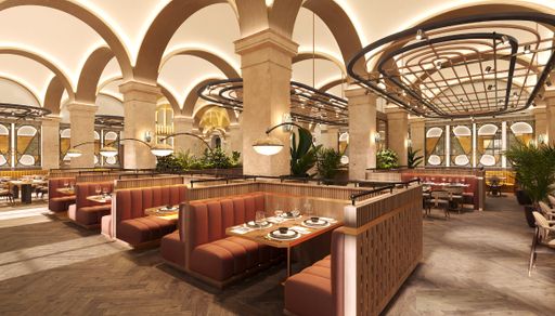  Rendering Lobby Restaurant
