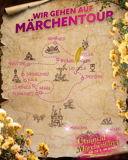 Kinotour CHANTAL IM MÄRCHENLAND / Weiterer Text über ots und
www.presseportal.de/nr/12946 / Die Verwendung dieses Bildes für
redaktionelle Zwecke ist unter Beachtung aller mitgeteilten
Nutzungsbedingungen zulässig und dann auch honorarfrei.
Veröffentlichung ausschließlich mit Bildrechte-Hinweis.