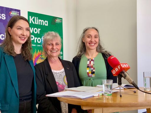  Karin Stanger, Maria Mauk und Claudia Krojer