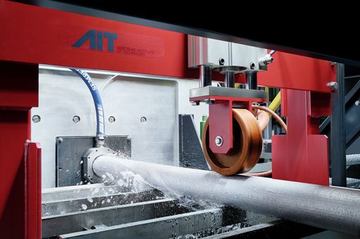 Stranggießanlage in Ranshofen