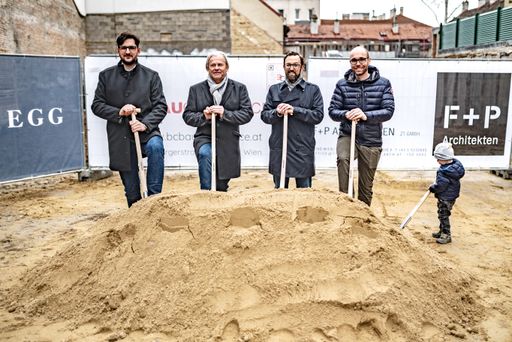 Spatenstich Wohnprojekt Ottakringer Straße 26
