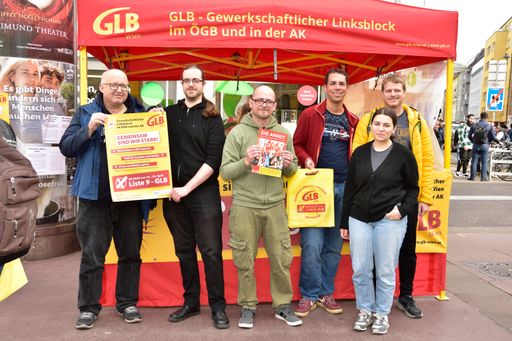 GLB Wien Kandidat:innen in Favoriten