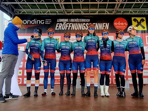  Erster Auftritt des VERGE VICC Women's Racing Team
in Leonding