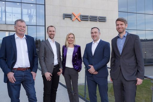  Das Management Team von Axess
