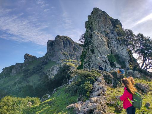  An einem Tag der neuntägigen Wander-Erlebnisreise
von Weltweitwandern durch die Blaue Zone Sardinien geht es auf den
785 Meter hohen Monte Arcuento