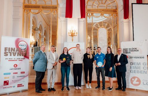 Pressekonferenz anlässlich der Sport Austria Finals
powered by Österreichische Lotterien.