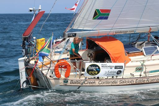  Kirsten Neuschäfer im Regatta-Modus